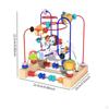 Bead Maze Toy Developmental Counting Hand Eye Coordination Educational Circle Beads Roller