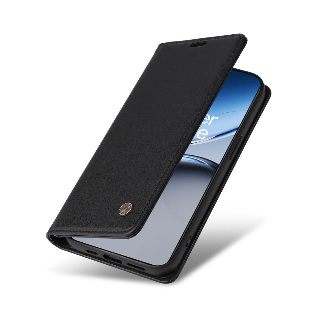 YIKATU YK-001 For OnePlus Nord 4 Case Stand Leather Phone Cover Strong Magnetic Closure