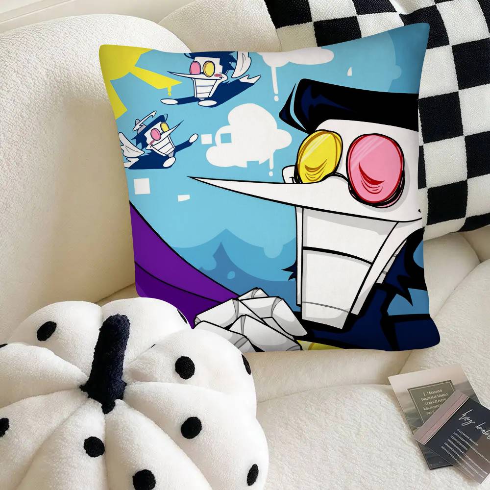 Game DDeltarune Spamton Pillow Case Fashion Square Pillowcase Bedroom Sofa Room Ins Decoration Leisure