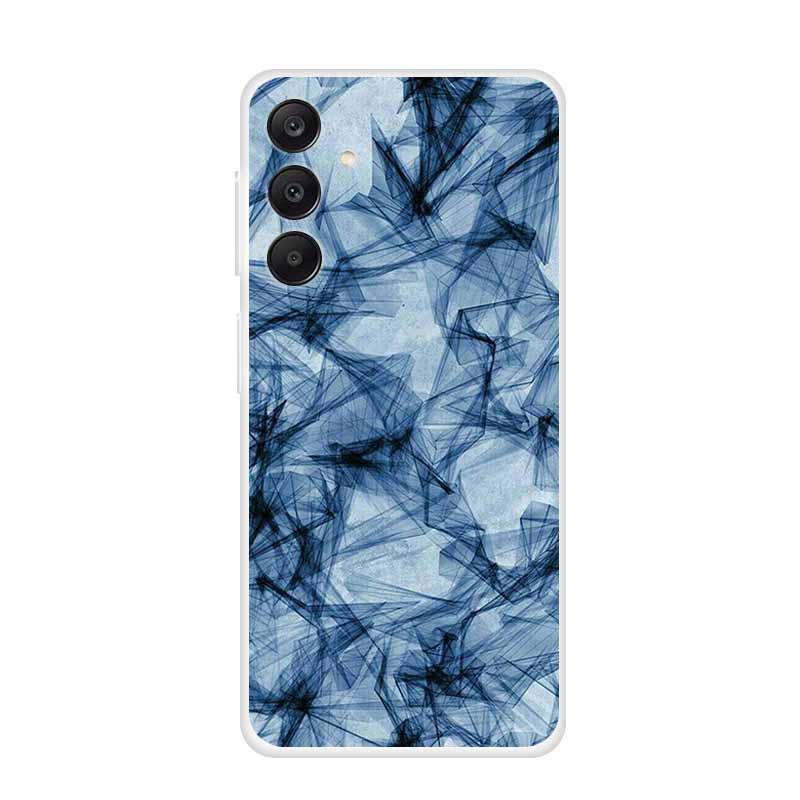 Marble Patterns Phone Case for Samsung A25 Soft Transparent TPU Clear Cover for Samsung Galaxy A 25 Protective Silicone Shell