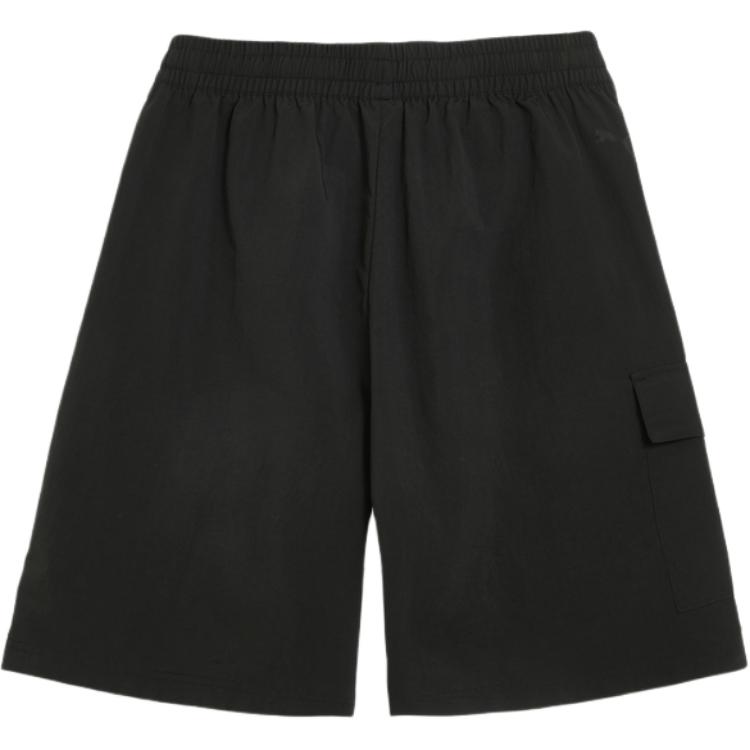 Puma Woven Shorts Graphic PT Windproof Water-Repellent Casual Shorts Men Shorts Black 689282-01