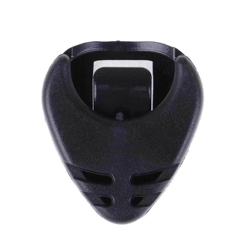 1/5 sztuk Plactic Guitar Pick Plectrum Holder Case Box Części w kształcie serca