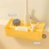 Splash Proof Faucet Drain Storage Rack Hollow Draining Design Sponge Cloth Storage Rack  Keeps Dry