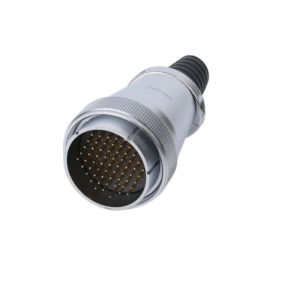 WEIPU WS55 TQ/ZQ M55 Waterproof Automotive Wire Connector Panel Mount 4 7 40 53 61 Pin 50A 150 Amp Electrical Power Connectors
