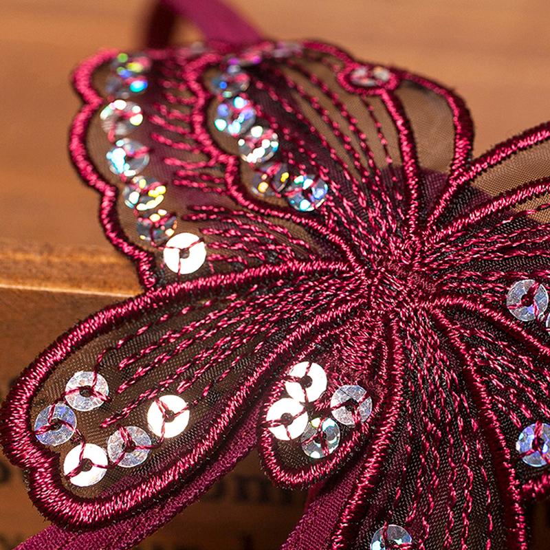 1 buc Lenjerie intimă pentru femei Tentație Transparentă Sexy Cracul deschis Modă Personalitate Tangas Chiloți Lanț de perle