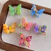 6Pcs Resin Butterfly Refrigerator Magnet 3D Flower Butterfly Fridge Magnet Home Kitchen Office Whiteboard Locker Magnetic Decoration