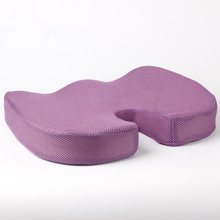 U-Shaped Memory Foam Seat Cushion for Pressure Relief - Ideal for Car, Office, or Home Use