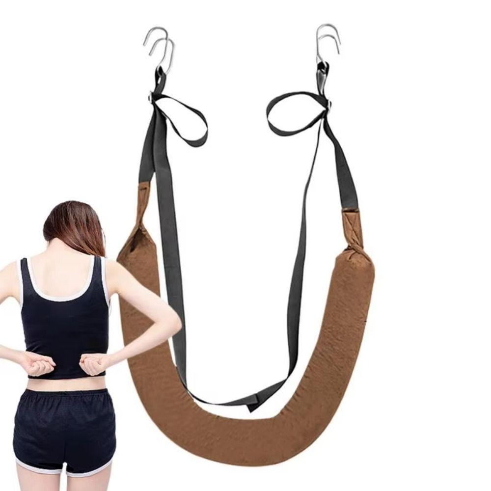 Ceinture lombaire respirante pour exercice de la colonne vertébrale Forte capacité portante Douce Suspension extérieure Ceinture lombaire pour la colonne vertébrale Écales de sarrasin