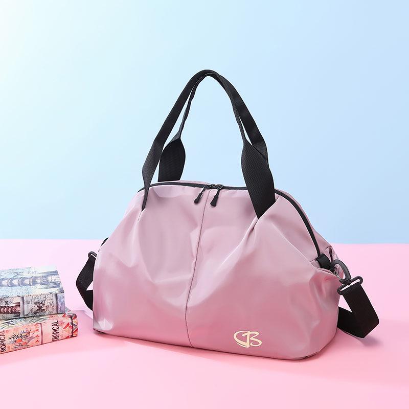 Women's Large Capacity Travel Bag with Wet/Dry Separation - Sports, Fitness, Shoulder, Crossbody & Lightweight Luggage Handbag