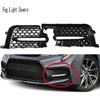 For Toyota Corolla SE XSE 4-Door - 81482-12320 81481-02A30 Front Bumper Fog Light Grille Bezel Trim Cover 1 Pair