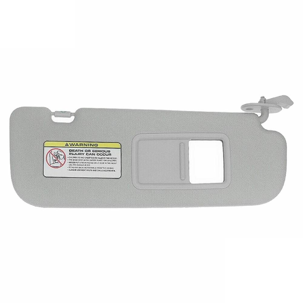 Sun Visor Gray With Mirror Right Passenger Side for Hyundai Elantra 2011-2015
