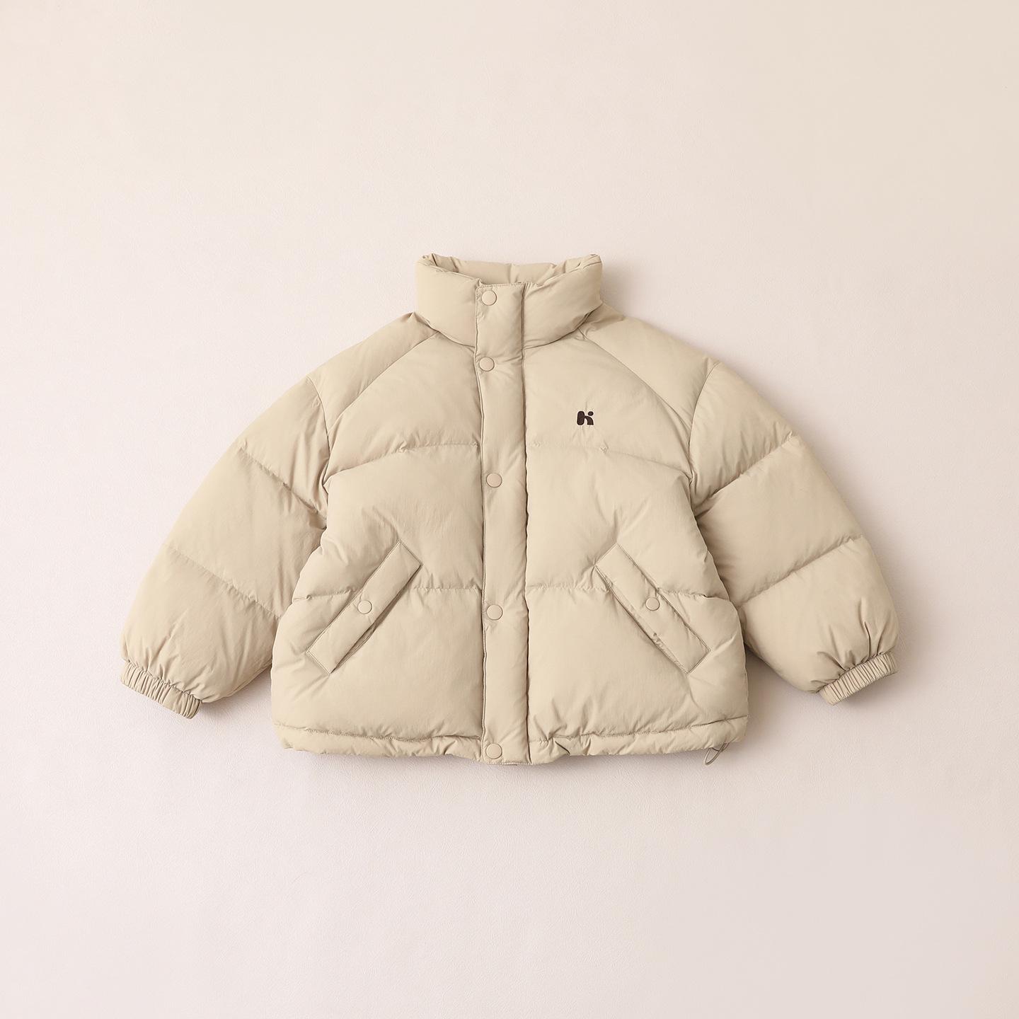 

Boys Winter 2025 Thick Down Jacket - Parent-Child Puffer Coat 140cm