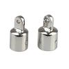 Boat Bimini Top Fitting Deck Hinge Slide Cap Pipe Eye End Cap External Eye End