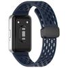 Magnetic Buckle Mesh Silicone Strap For Samsung Fit 3 Sport Breathable Watch Band For Samsung Galaxy Fit 3 Replacement Bracelet