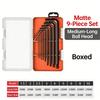 Multipurpose L Type Hex Wrench Set Hex Key With Extended Handle For Tight Space Repairs And Assembly