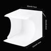 PULUZ Mini Klapp Leuchtkasten Fotografie Foto Studio LEDs Panel Licht Softbox Foto Hintergrund Kit