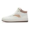 Anta First Year High Top High top Skateboard Shoes Women's Ivory White/Light Walnut 922548083-5