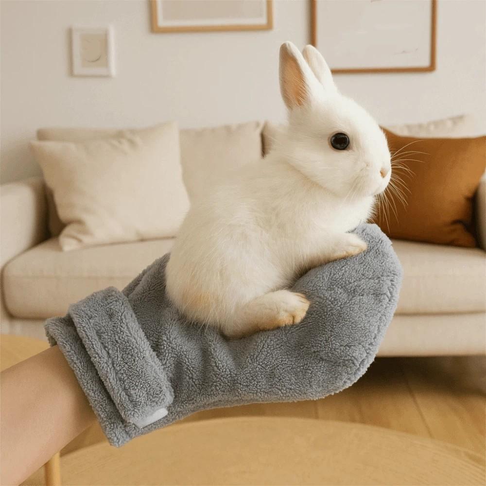 Wear Resistant Pet Handling Gloves Bite Resistant Hamster Calming Glove Anti-Bite Gloves  Grooming