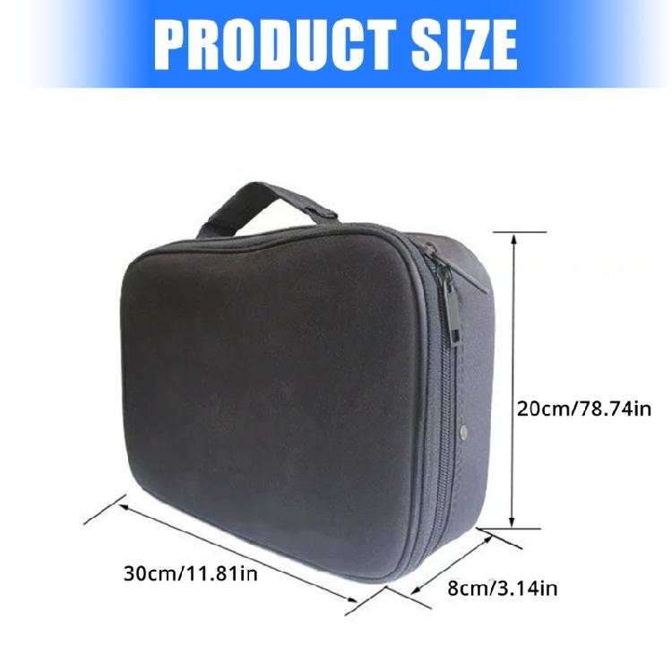 Hairdressing Storage Bag With Comfortable Grip Portable Hairdresser Carrying Case Polyester Hair Tool Box for Salon Use