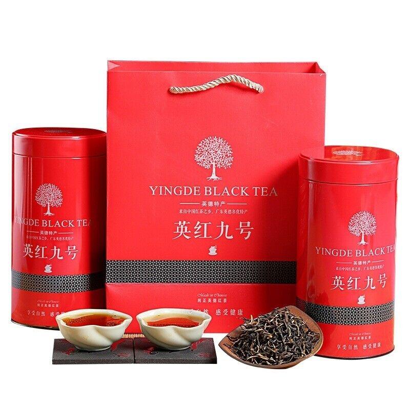 Yingde Zwarte Thee Yinghong No. 9 Sterke Smaak Zwarte Thee Blik 125G
