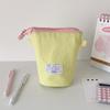 Standing Pen Holder Korean Cloth Stationery Bag Candy Color Pencil Pouch  School