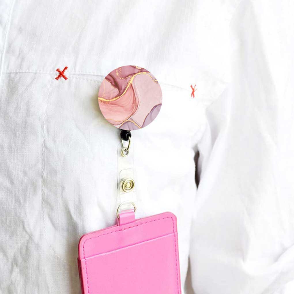 Badge ID Card Holder Universal Dress Hanging Decor Students Nurse Doctor Name Cards Clip Clothing Accessory Dressing Pendant