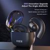 Bluetooth 5.3 Wireless Sports Open Ear Earbuds with LED Display HIFI Stereo Sound Long Battery Life Headphones