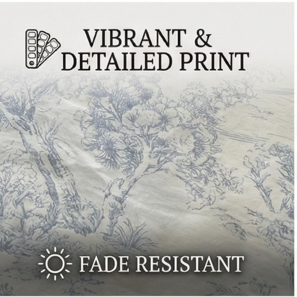 Four-piece Cotton Bed Sheet and Pillowcase Set with Lace Trim