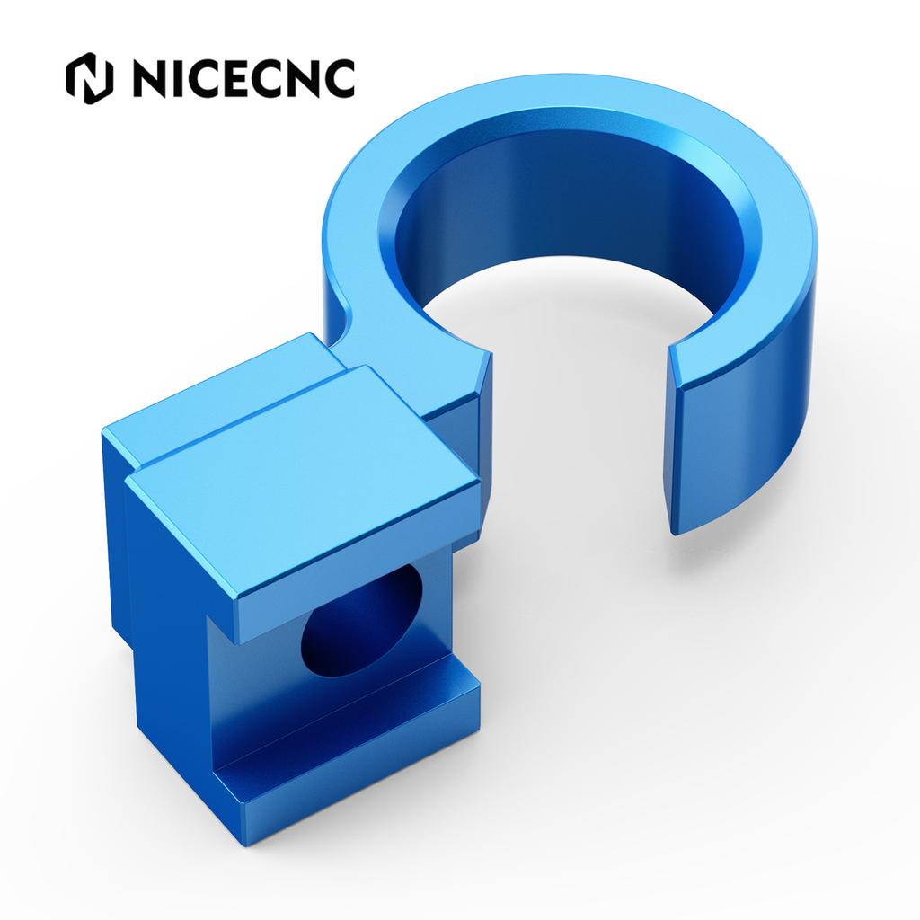 NICECNC For Suzuki DRZ400SM DR-Z 400 SM 2005-2024 Motorcycle Aluminum Brake Line Hose Clamp Holder For Suzuki RMX450Z 2010-2011