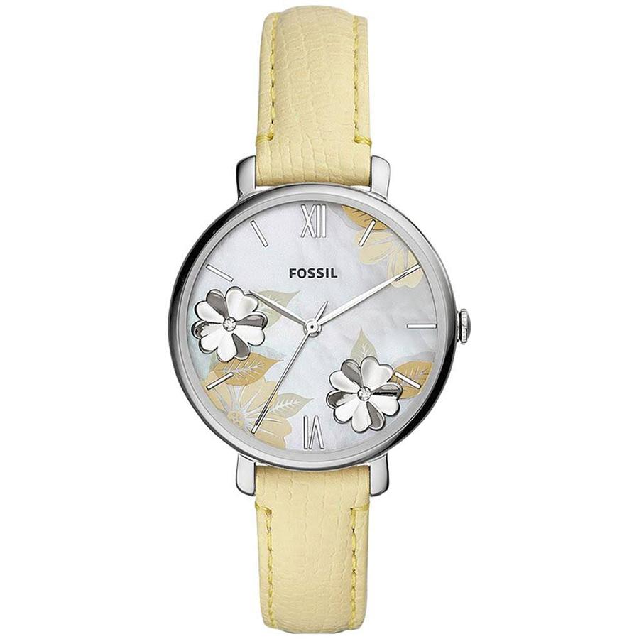 

Fossil Jacqueline White Dial Women s Watch ES4812