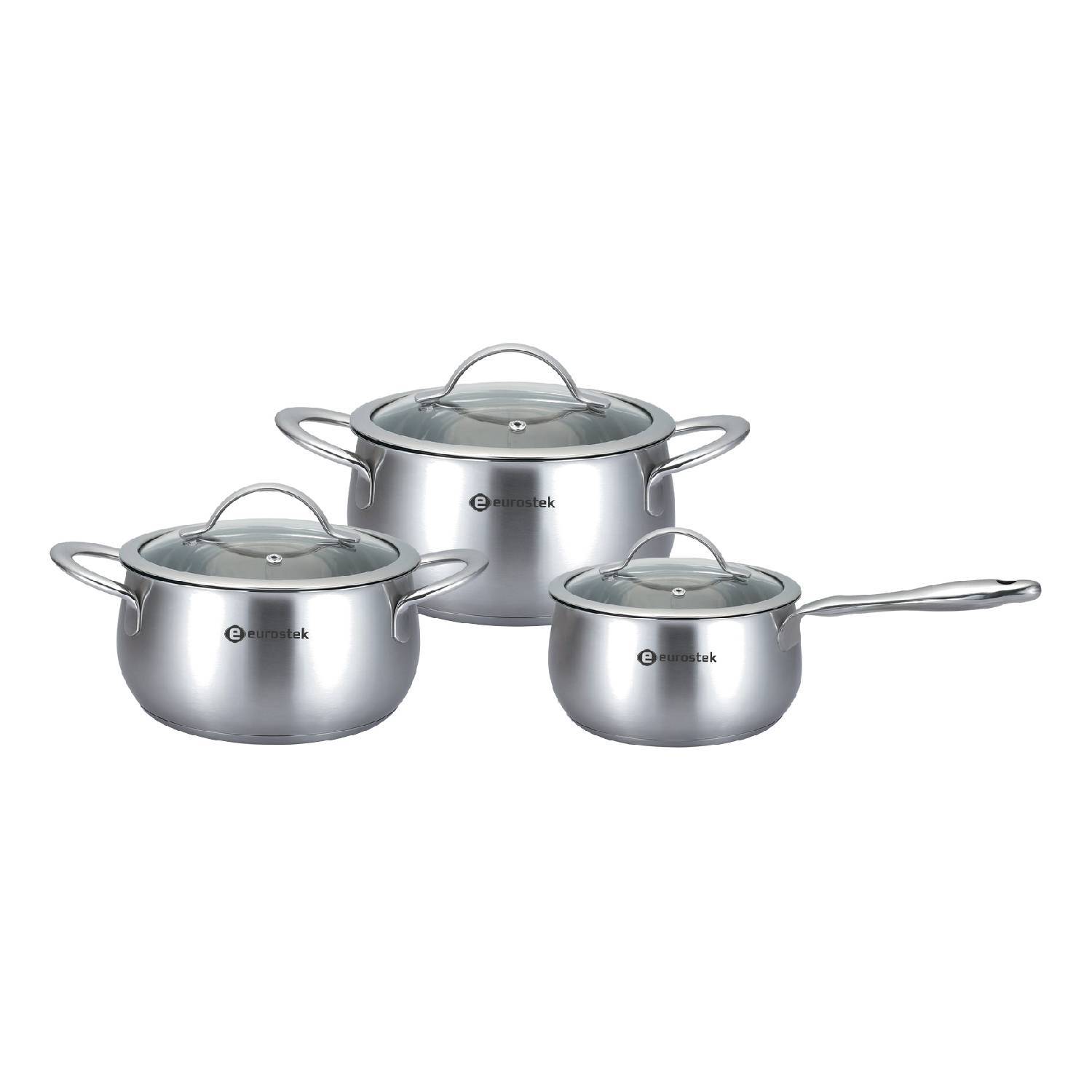 

Set Of Dishes Eurotek Es-1208 Made Of Stainless Steel steel 6 Items
