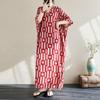 short sleeve plus size vintage new in dresses for women casual loose Maxi long summer dress