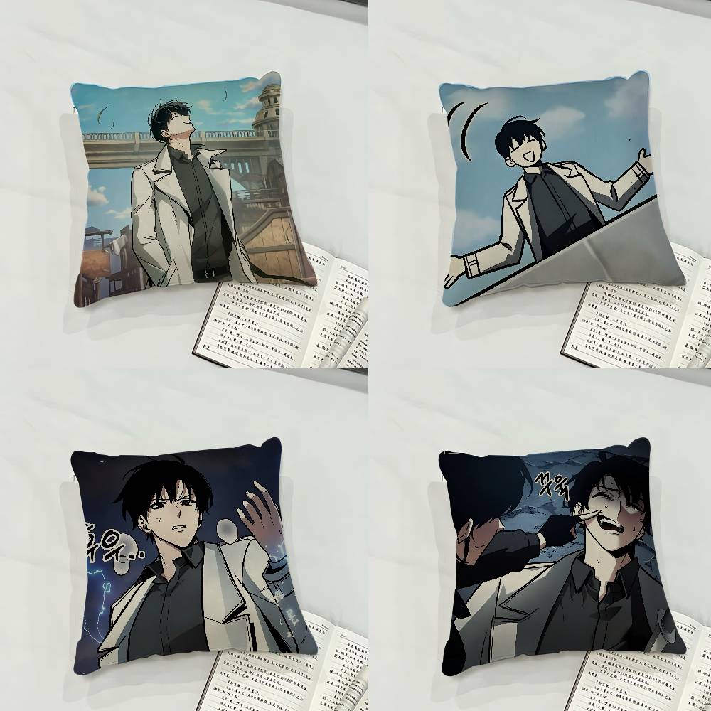 Kim Dokja ORV Case Plush Fabric Soft Pillowcase Double Sided Print Cushion Cover Household Gifts