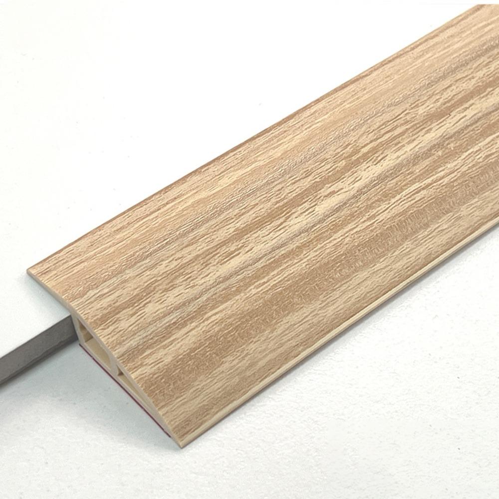 Carpet To Tile Floor Transition Strip Self Adhesive PVC Threshold Ramp Wear-resistant Cuttable Flat Button Strip Household