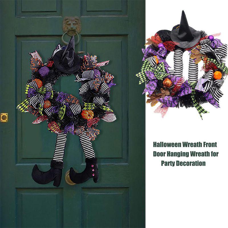 Door Halloween Wreath Hanging Haunted House Decoration Hangings Ghost Festival