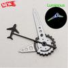 Creative Airplane Watch Hands Luminous Style Fit NH36 NH35 4R 7S Movement Watch Needle Modification DIY Accessories