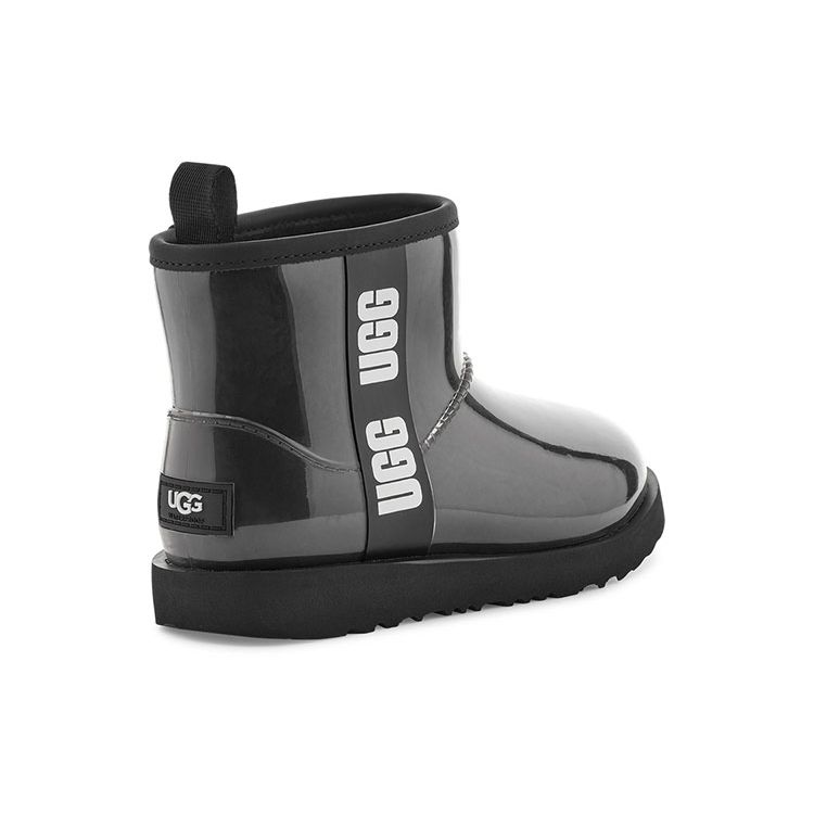 UGG Classic Clear Mini II Boot Kids Black Kids Sneakers 1112386K-BLK