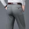 2024 Summer And Autumn Thin Non Ironing Tencel Cotton Casual Pants, Straight Tube Loose Business Pants For Men