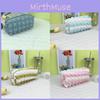 Pencil Case Lattice Cosmetic Bag With Soft Fabric High Storage Gift Capacity