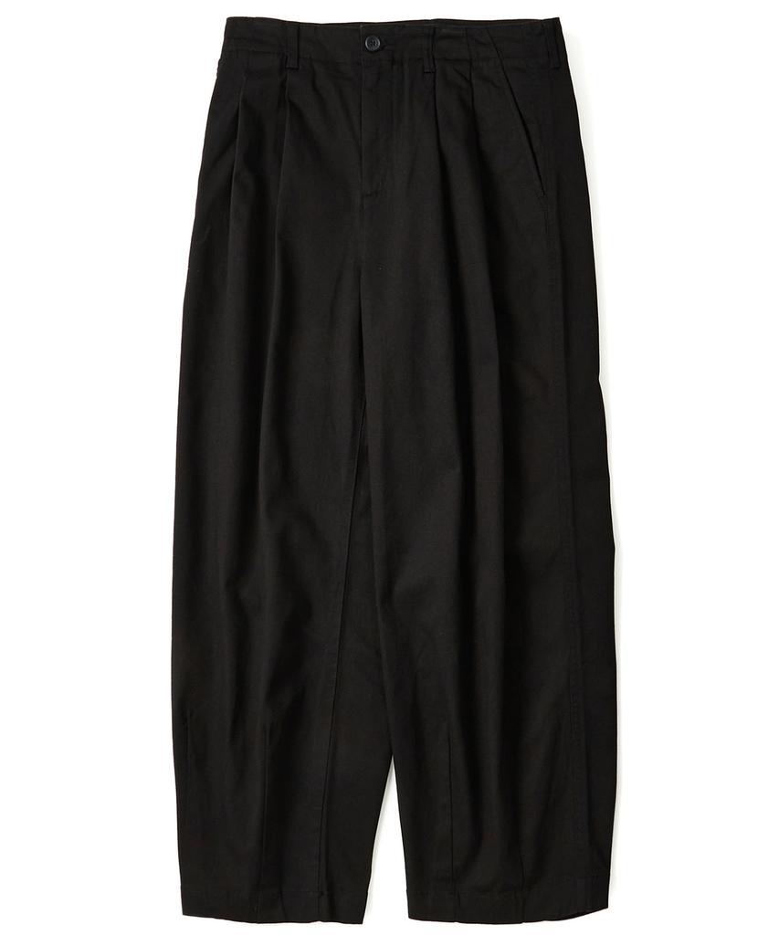 KULTE Cotton Wide Balloon Pants Black