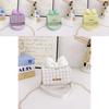 Butterfly Girl Mini Crossbody Bag With Breathable Cotton Linen For Toddlers And Kids