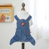 PETCIRCLE Pet Circle Dog Quad Pet Clothing Clothing Corduroy Good Friends Overalls Collection