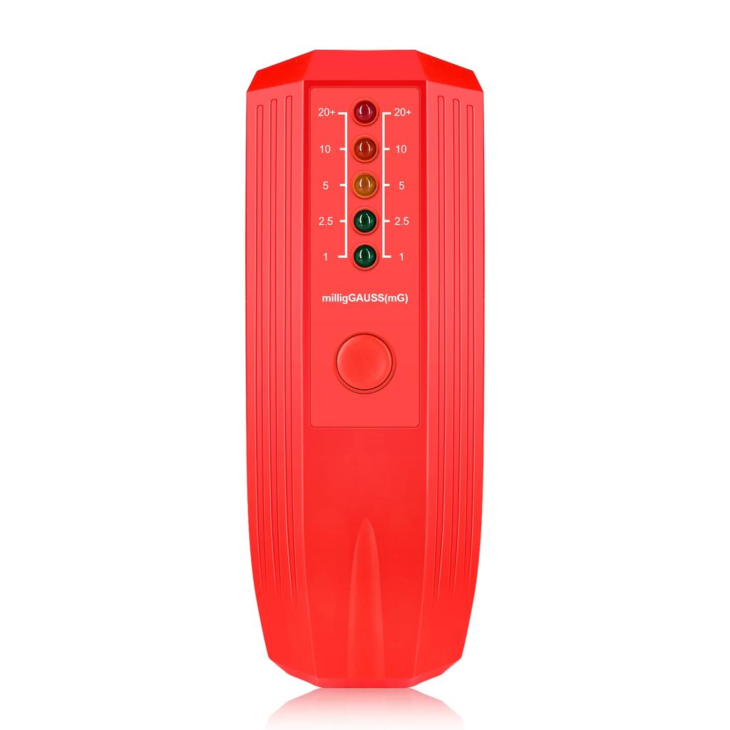 K2 Digital Electromagnetic Field EMF Gauss Meter Ghost Hunting Detector Portable EMF Magnetic Field Detector 5 LED Gauss Meter