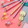 School season 10pcs 0.5mm creative universe ball lamp pendant pen high-value pendant gel pen small fresh stationery exam black water pen