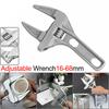 Adjustable Spanner Dismounting Short Handle 16-68MM Aluminium Alloy Useful