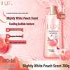 White Peach Scent Bubble Shower Gel