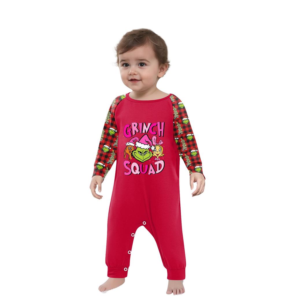 Passende Familiensets mit Weihnachtsmotiven, Langarmshirts und Hosen