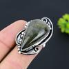 Labradorite Gemstone Handmade 925 Sterling Silver Jewelry Ring Size 6 c5Q25