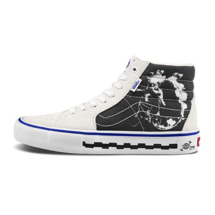 

Кроссовки унисекс Vans Sk8-Hi Pro BMX 79 White Marshmallow Black VN0A45JDV0A