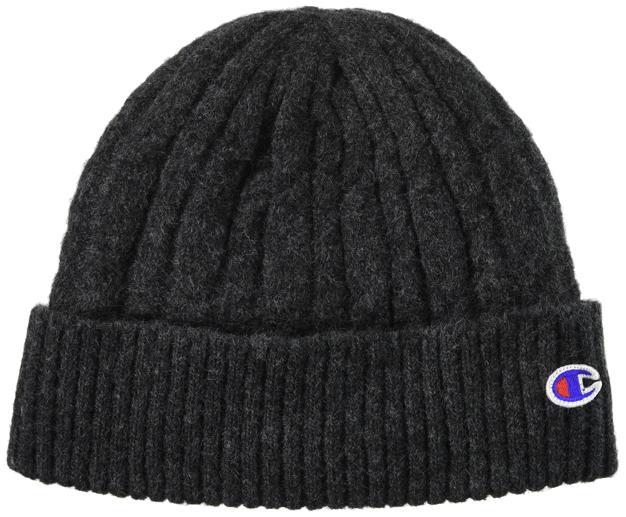 [Champion] Knit Beanie with Fleece Lining 492-0142 Black 57.0–59.0 cm